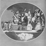 Inhabitants of the moon, or Royalty, Episcopacy and Law by William Hogarth 1724